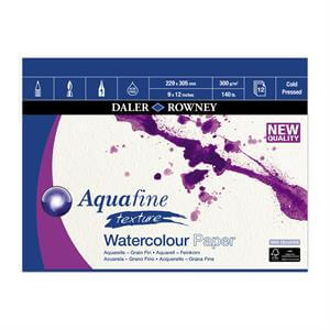 Daler Rowney Aquafine Water Colour Pad - Assorted